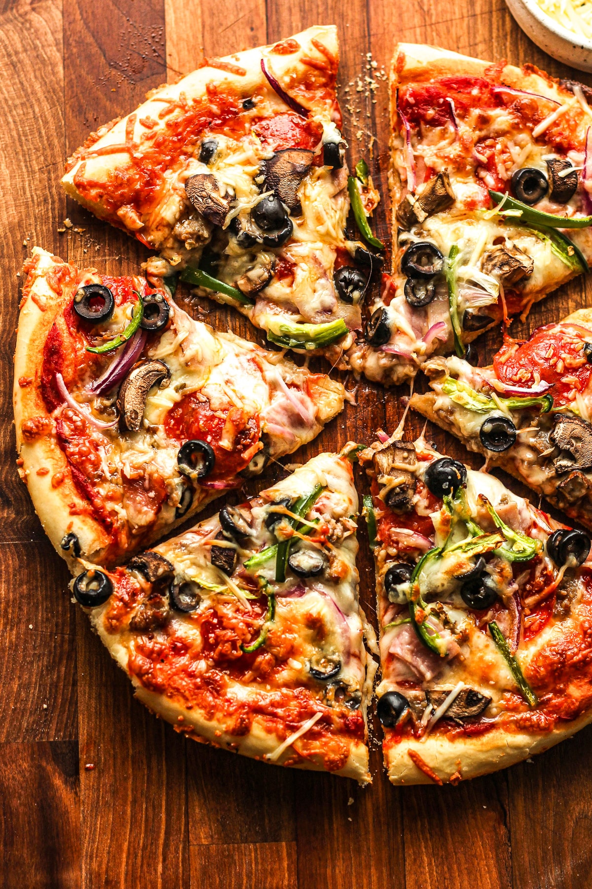 Pizza food photography